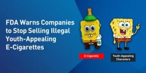 FDA warns companies to stop selling illegal youth-appealing e-cigarettes